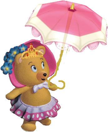 Princess Tessie - Noddy Tessie Bear (378x456), Png Download