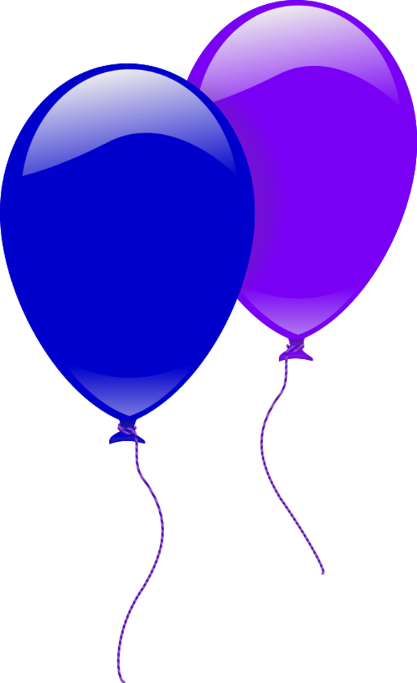 Soccer Ballon Clip Art Free Vector Clip Art Library - Two Balloons Clipart (600x983), Png Download