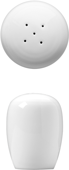 Salt Shaker - Monochrome (650x650), Png Download