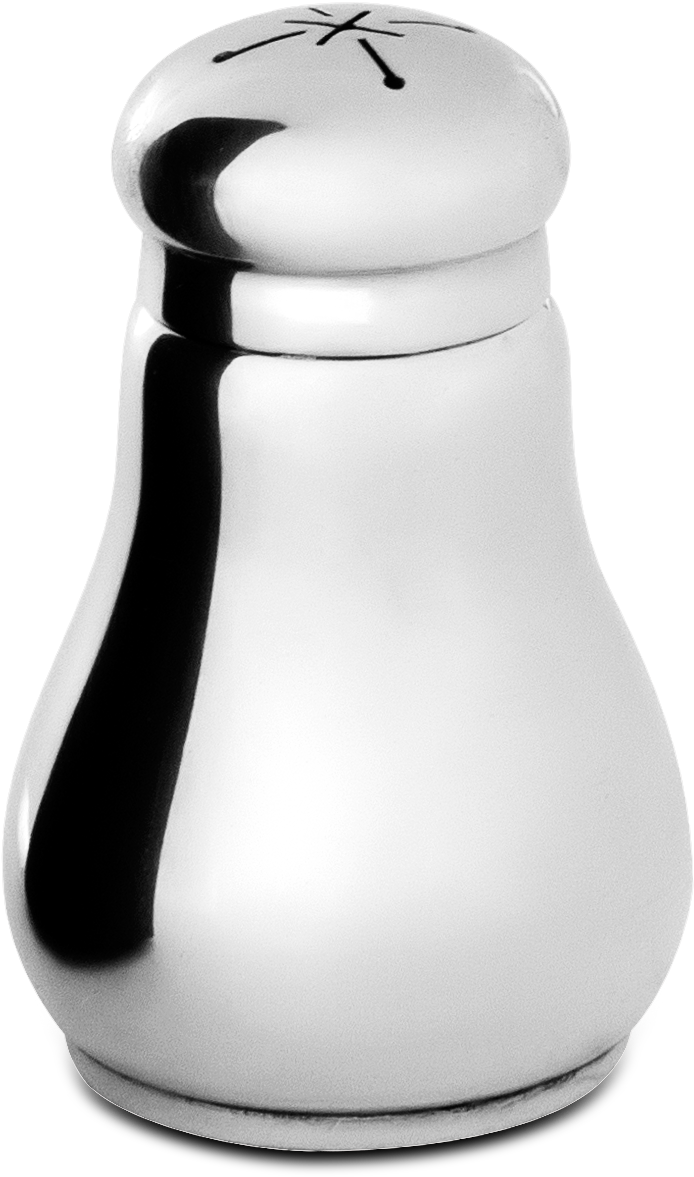 Jarosinski & Vaugoin Silver Salt Shaker Design - Ceramic (2000x3000), Png Download