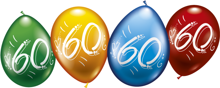 30015 Ballons 60 Ballondarstellung - Karaloon - Balloons (738x295), Png Download
