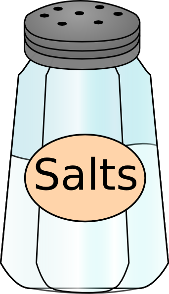 Salt Transparent Clip Art - Sea Salt Clip Art (342x594), Png Download