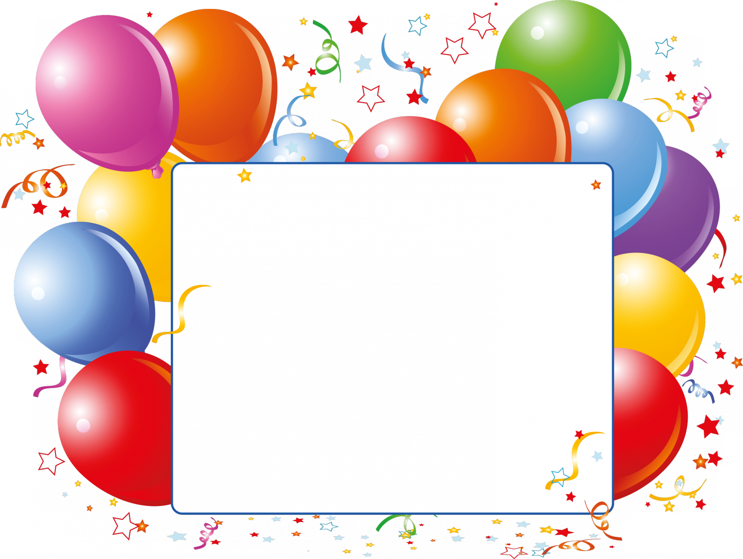 Ballons - Theme For Twins First Birthday Party (1500x1129), Png Download
