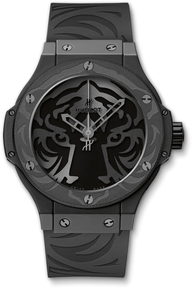 Big Bang Black Jaguar White Tiger Foundation All Black - Citizen Men's Eco Drive Nighthawk Watch (1000x1000), Png Download