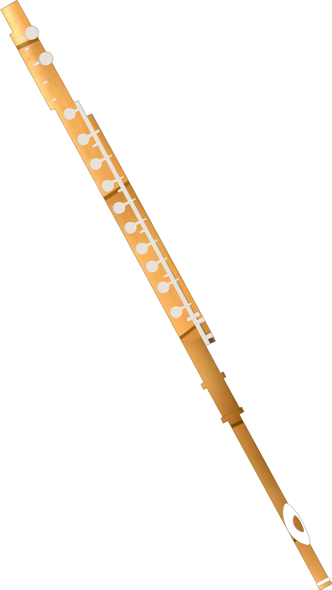 Flute - Jeff Queen Solo Sticks (1144x1981), Png Download
