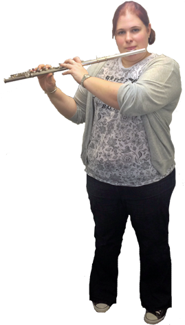 Bex Flute Small - Flautist (268x500), Png Download