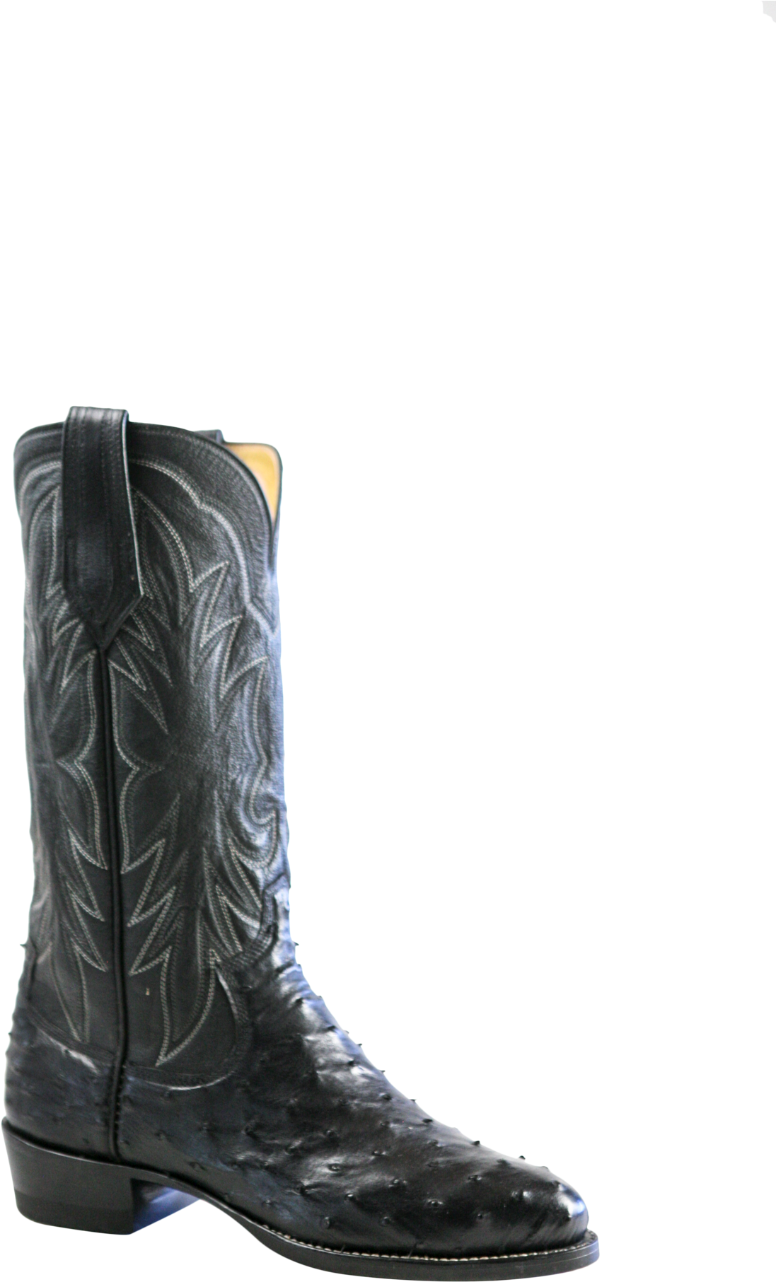 Boot - Ostrich Skin Boots Png (1365x2048), Png Download