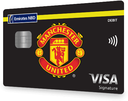 Manchester United Signature Debit Card - Manchester United (563x373), Png Download