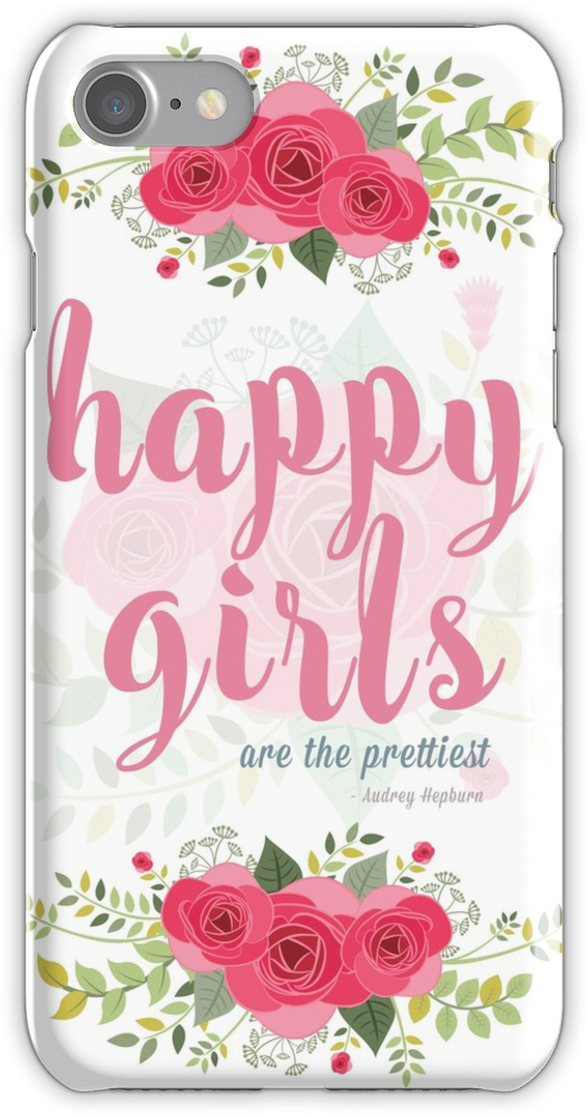 Happy Girls Are The Prettiest Iphone 7 Snap Case - Nevertheless She Persisted Yard Sign (750x1000), Png Download