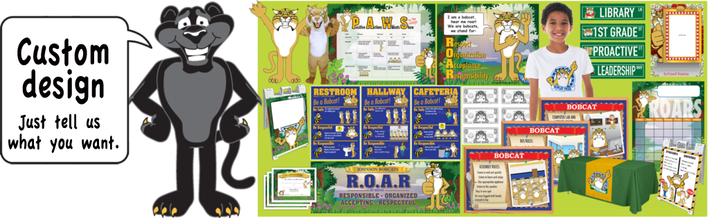 Clip Art - Pbis Bobcats (1024x315), Png Download