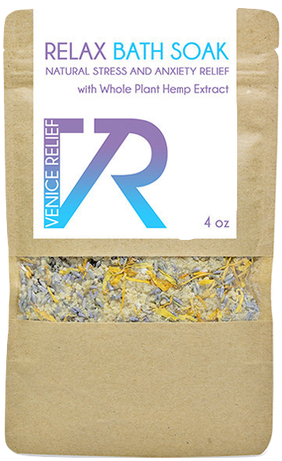 Relax Cbd Bath Soak - Muscle (303x500), Png Download