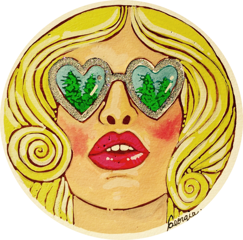 Cannabis It's Perfect For Long Walks - Illustration (481x475), Png Download