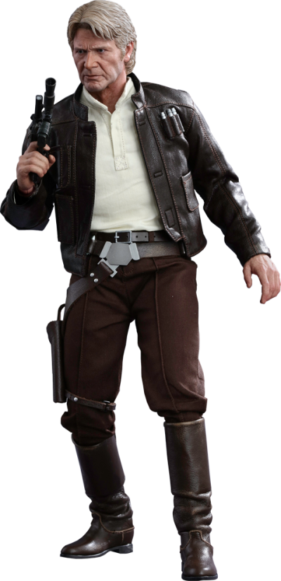 Han Solo Figure (386x800), Png Download