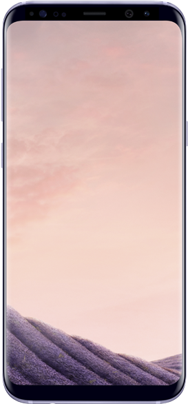 Samsung Galaxy S8 - Samsung Galaxy S8 Orchidée (550x620), Png Download