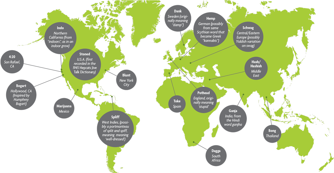 Click To Enlarge Weed-magnum - World Map - Black And Grey Poster 36 X 24in (1200x600), Png Download