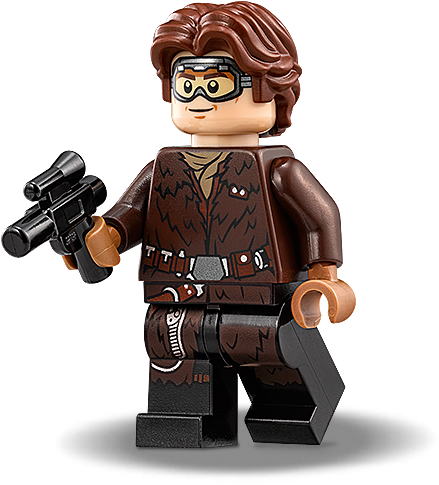 Han Solo™ - Lego Imperial Conveyex Transport (450x600), Png Download