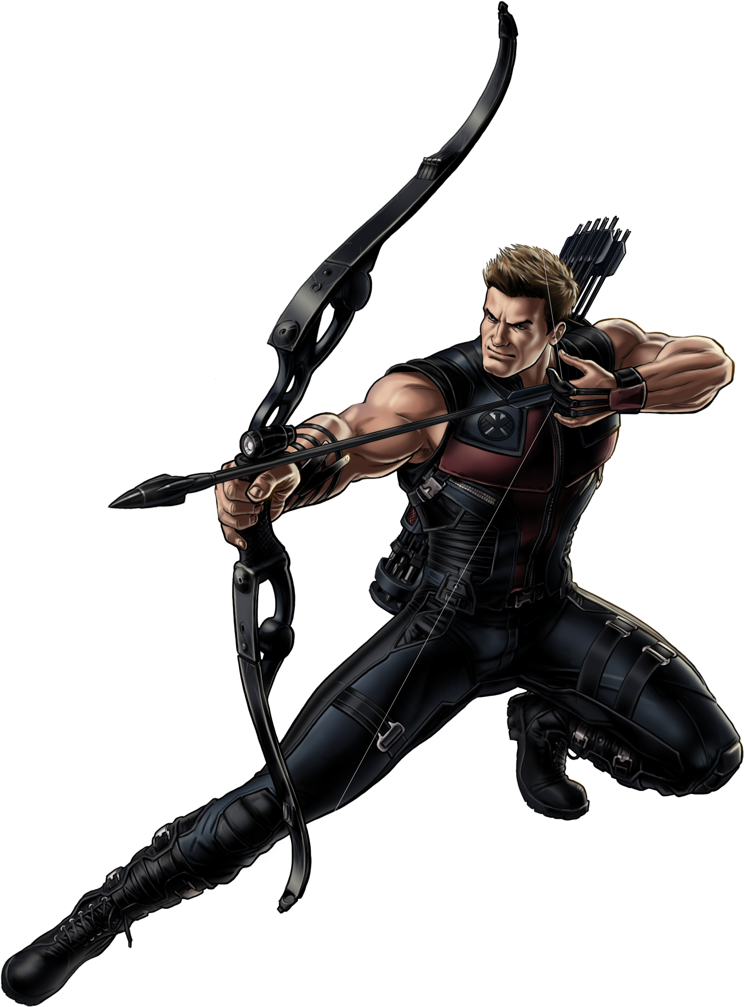 Hawkeye Png Picture - Hawkeye Marvel (1621x2118), Png Download