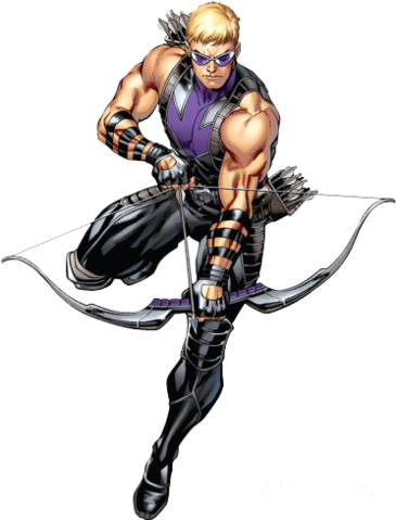 Hawkeye Comic Png Clipart Transparent Download - Hawkeye Marvel (365x479), Png Download
