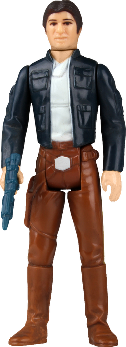 Star Wars Action Figures Han Solo (255x700), Png Download