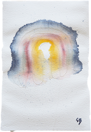 Shop The One Of A Kind Rainbow Water Colour Art Piece - Watercolor Paint (360x497), Png Download