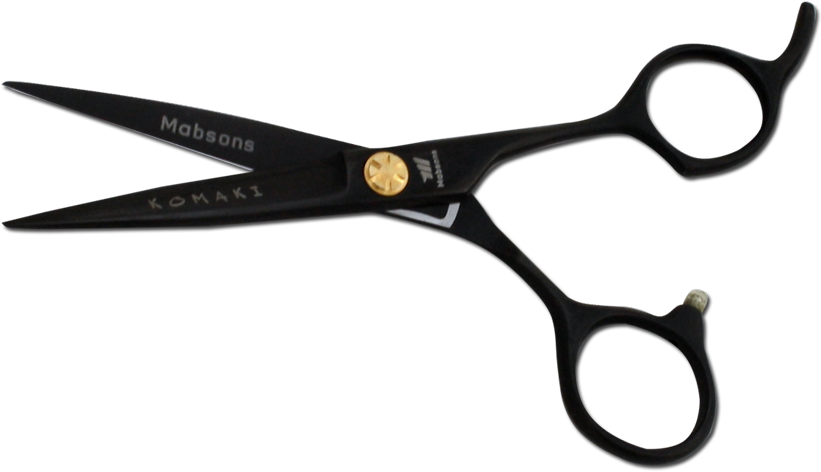 Komaki Is A Professional Class Hair Cutting Scissor, - Hair Cutting Scissor Png (840x493), Png Download