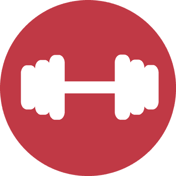 Dumbbells Clipart Gym Machine - Dumbbell Gym Art Png (350x350), Png Download