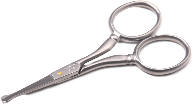 Niegeloh Stainless Steel Topinox Nose Hair Scissor - Niegeloh Solingen Nose & Ear Hair Scissors Topinox (840x840), Png Download