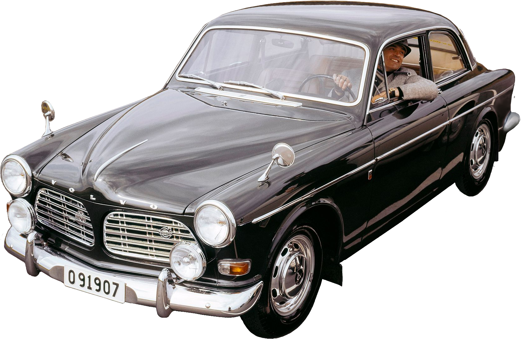 Classic Car - Volvo Amazon 123 Gt (1714x1126), Png Download
