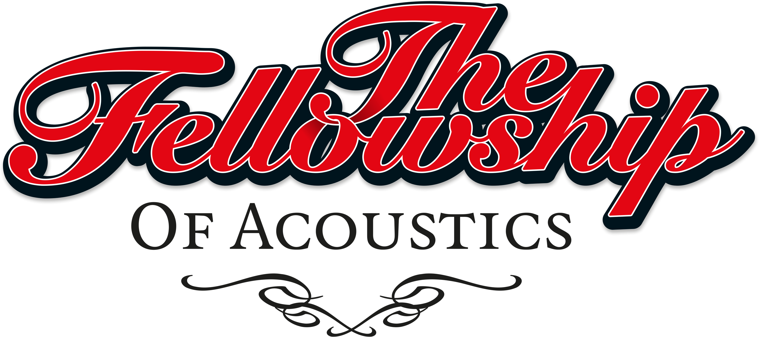 The Fellowship Of Acoustics (3000x1360), Png Download