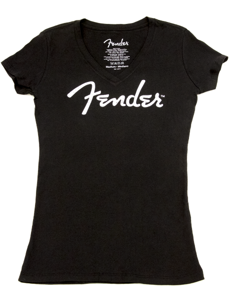 Fender® Ladies Distressed Logo T-shirt, Black, - Mr Robot Shirt (600x600), Png Download