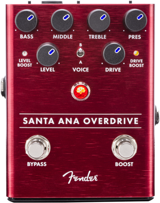 Fender Santa Ana Overdrive (650x650), Png Download