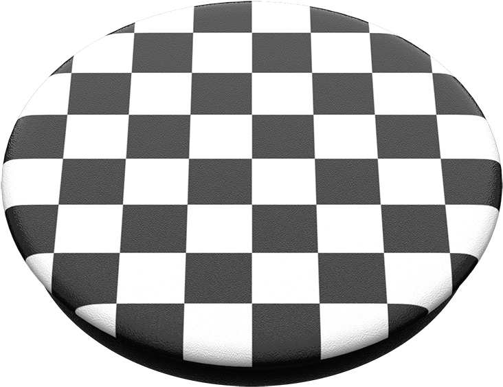 Checker Black, Popsockets - Paint A Checkerboard On Your Table (989x1000), Png Download