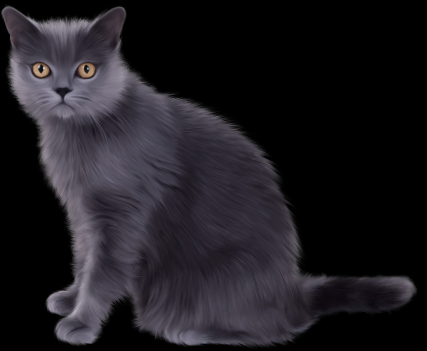Free Cat Png Images - Party (1424x1171), Png Download