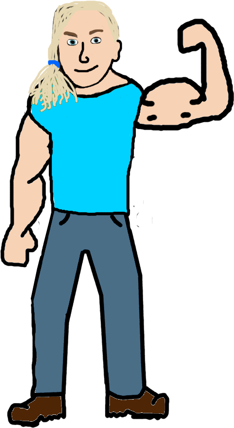 Beth Greene Cell - Cartoon (1000x1000), Png Download