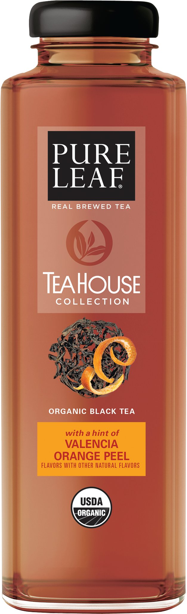 Tea House Collection Valencia Orange Peel - Pure Leaf Organic Black Tea, Sicilian Lemon (2100x2100), Png Download