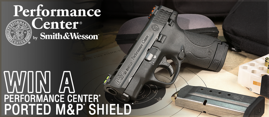 Enter For A Chance To Win A Smith & Wesson® Performance - Smith And Wesson (920x400), Png Download