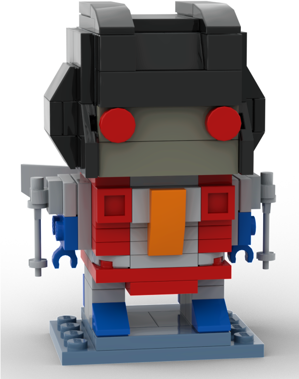 Starscream Render 260 Kb - Lego (600x800), Png Download