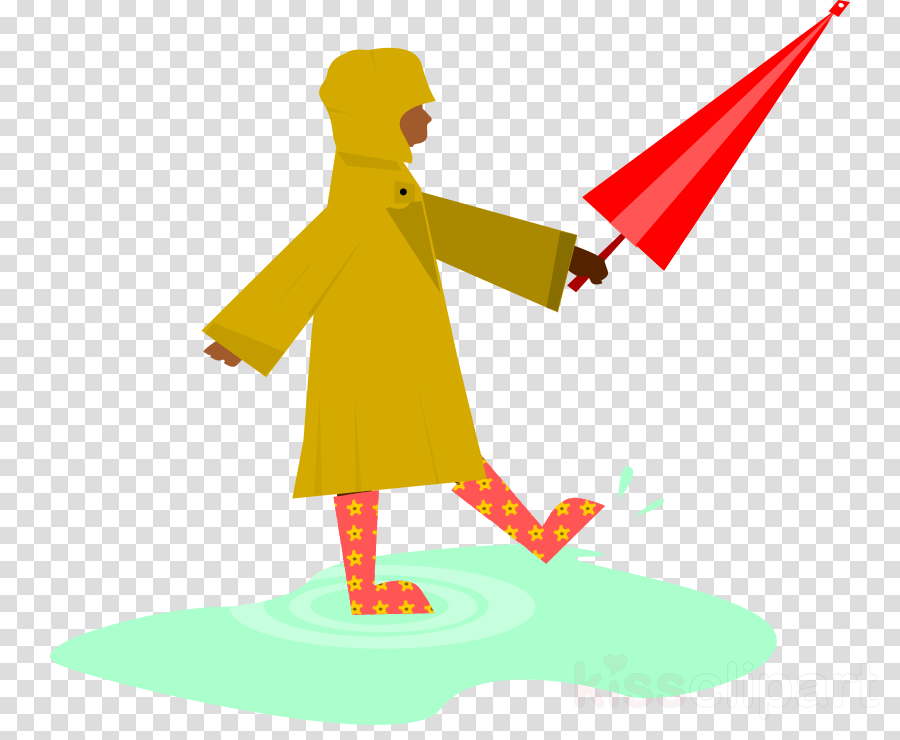 Raincoat Vector Png Clipart Raincoat Clip Art (900x740), Png Download