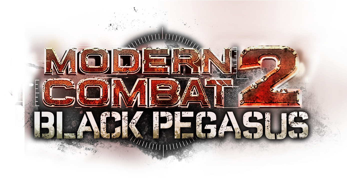 A Jogabilidade Assim Como Diversos Jogos Da Gameloft - Modern Combat 2 Black Pegasus Logo (1386x737), Png Download