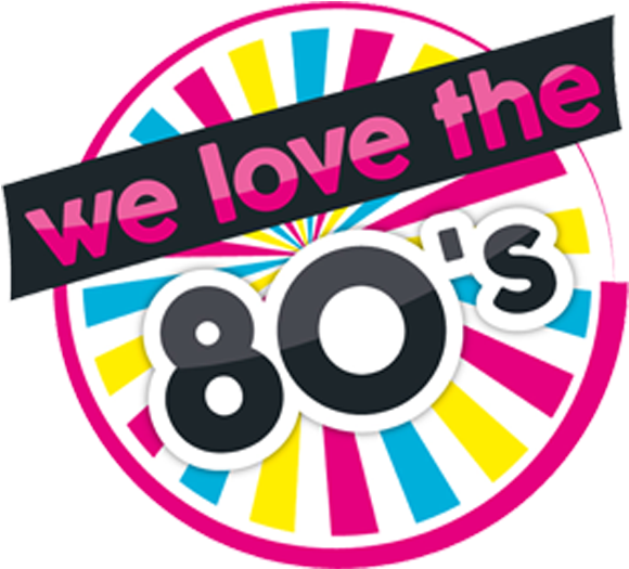 We Love The 80's (1713x531), Png Download