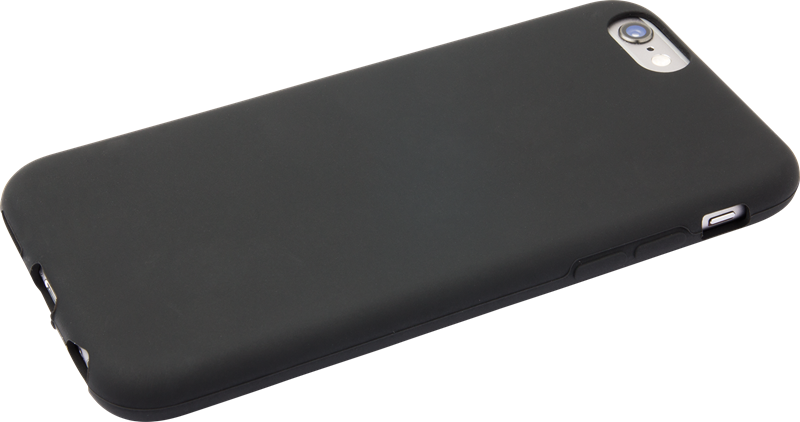 Izound Silicone Case Iphone 6/6s Black - Smartphone (800x422), Png Download