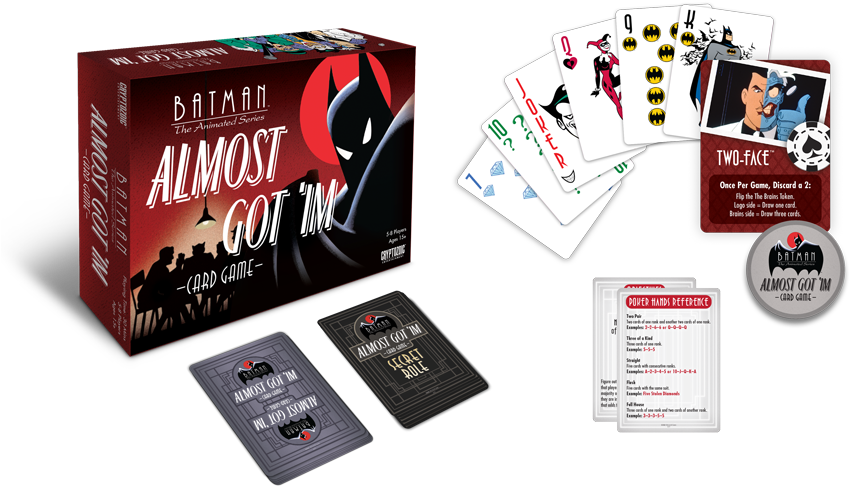 Batman The Animated Series Almost Got 'im - Batman Almost Got Im Card Game (900x546), Png Download