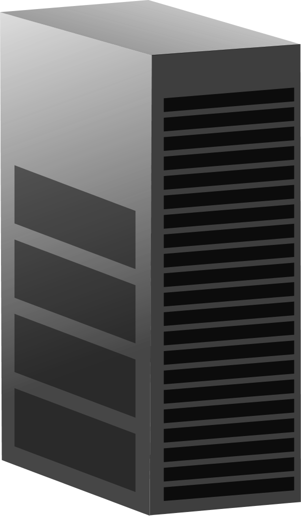 Graphic Download Clip Art Library - Server Rack Icon (600x1026), Png Download