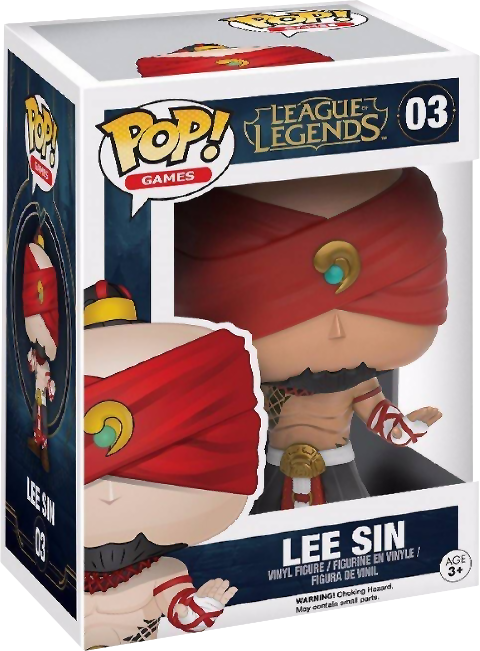 Funko Pop Games League Of Legends Lee Sin - League Of Legends Lee Sin Pop Vinyl Figure (965x1310), Png Download