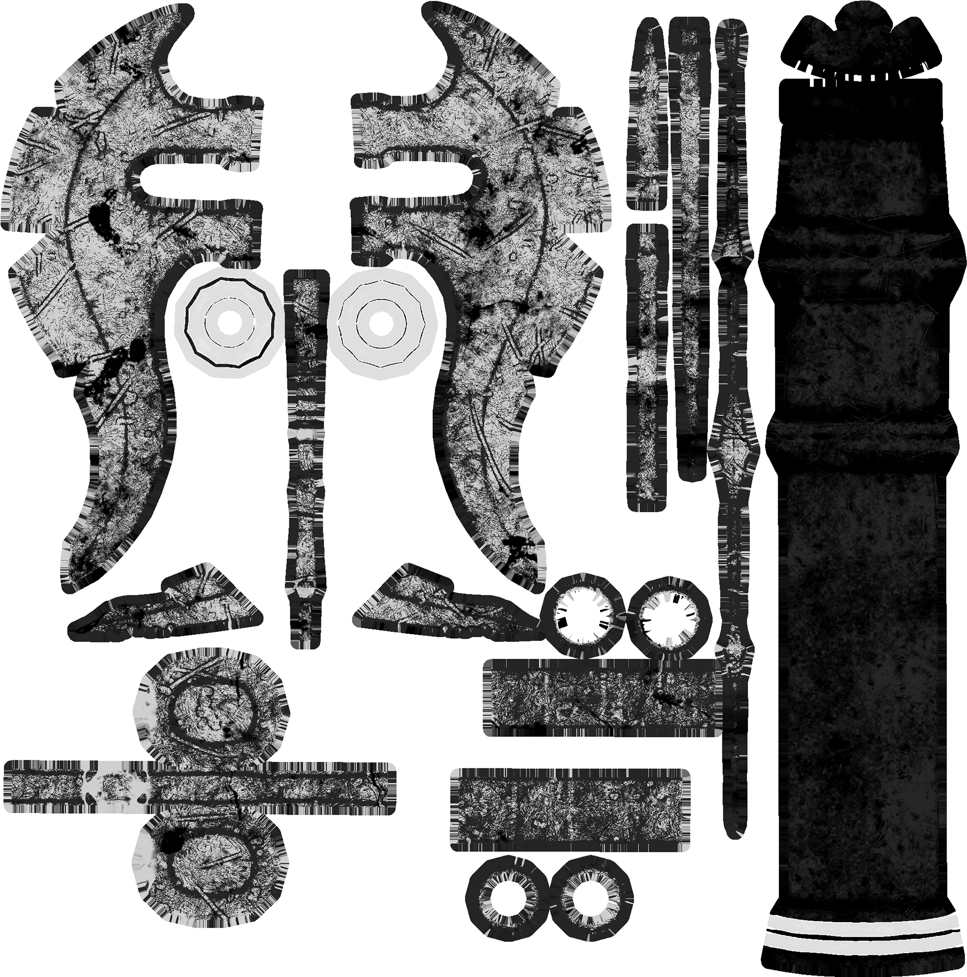 Battle Axe Broken (1920x1920), Png Download