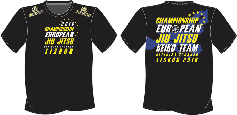 2016 European Jiu Jitsu Championship T Shirts - Jiu Jitsu Champion T Shirt (1000x1000), Png Download
