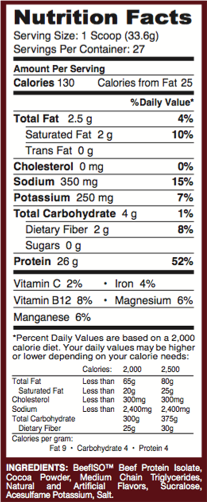 Adaptogen Whey Beef (1000x1000), Png Download
