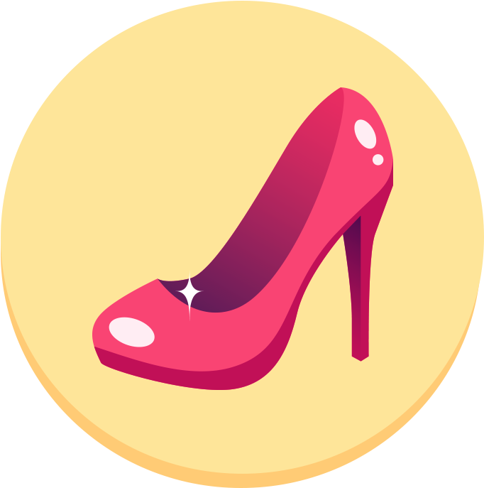 Heels - High-heeled Shoe (688x688), Png Download