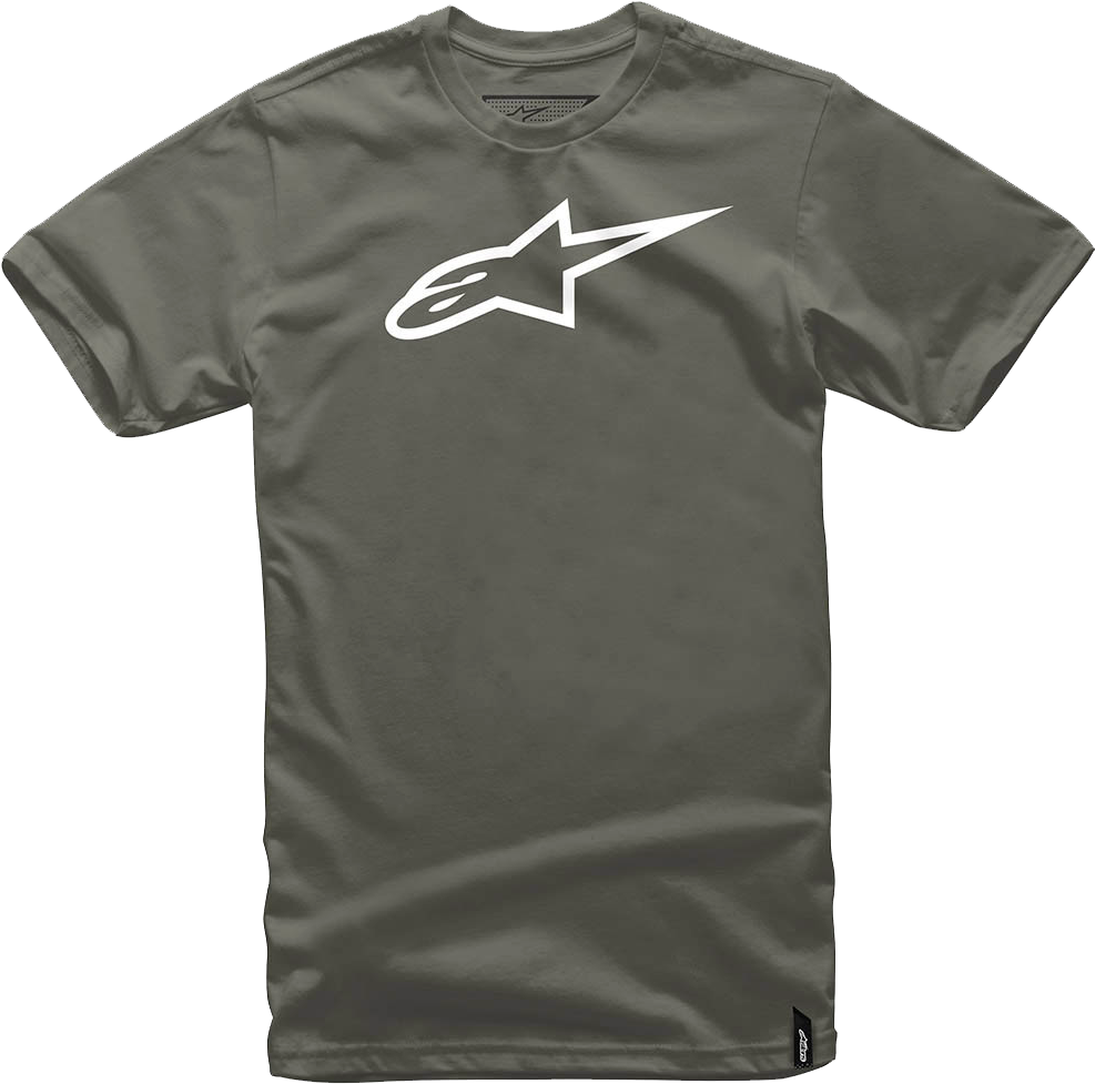 Alpinestars Ageless Classic Tee Military/white - Alpinestars Driven (1200x1200), Png Download