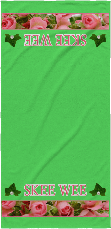 Alpha Kappa Alpha Polycotton Towel (1024x1024), Png Download
